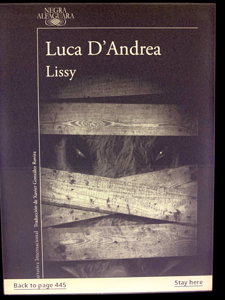 GrafoTesker's tweet photo. Quinto libro del año, Lissy. Una novela de suspenso muy bien lograda que narra una misma historia desde múltiples perspectivas. Muy buena ambientación, muy ligera de leer y con varios pasajes donde el autor logra transmitir la angustia de la protagonista al lector. 9.5/10 https://t.co/fDwno35Pvr