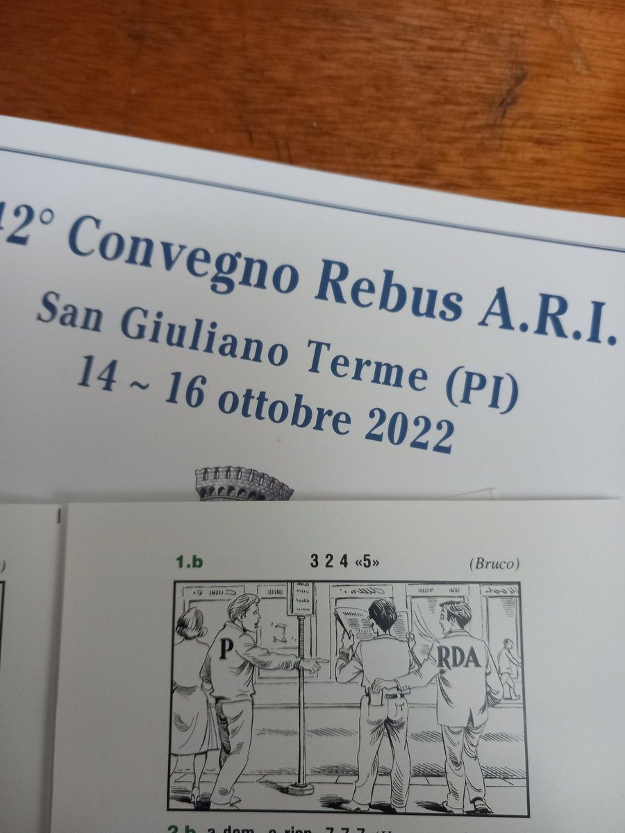Panisciora's tweet photo. #scritturebrevi #rebus #giocate https://t.co/CuKK6F7UnY