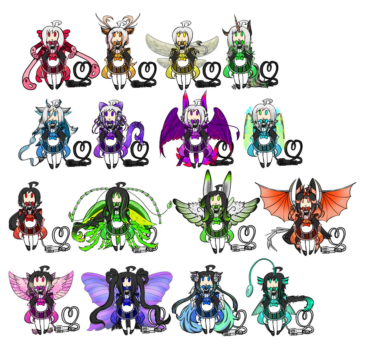 MagicOpal1624's tweet photo. *Pokes in* Hey guys, happy october 16, remember how I have 16 Pikos? <u<? "I'm finally going to share them" #Pitane_Ensemble https://t.co/xsRktCDsMb