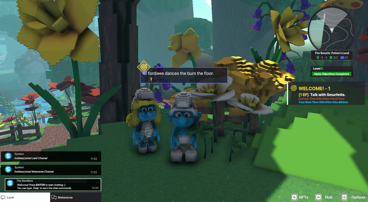 HowardF45066320's tweet photo. @TheSandboxGame YES ! I just participated in The Smurfs Giveaway for a chance to win a Season 3 Alpha Pass! Check out my screenshot below! 👇 https://t.co/63p8eEC9mC