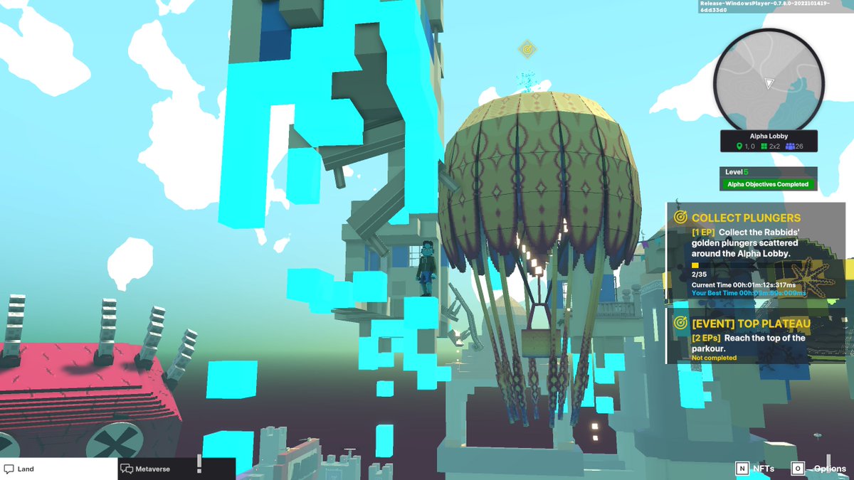 Oopsmark1's tweet photo. @TheSandboxGame I just participated in the #SandboxAlphaS3Giveaway for a chance to win 500 SAND! Here is my favorite air balloon, check out my screenshot below!
👇 https://t.co/CkqaQ7lSbO