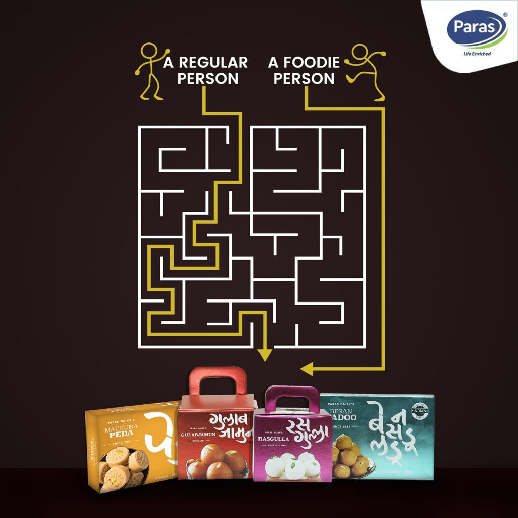 MilkkParas's tweet photo. When there are Paras Sweets on the other end, we always find the quicker way to them!! 😋
.
.
.
#parasmilk #milk #gulabjamun #parasgulabjamun #indiansweets https://t.co/7psBQfkLcg