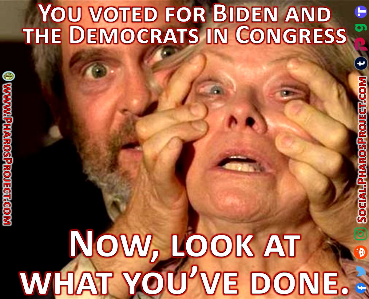 Pharos_Project's tweet photo. #LookAtWhatYouveDone.
#Bidenflation #inflation #Stagflation #GasPrices #SupplyChainDisaster #FoodShortages #BidenEconomy #Russia #WW3 #PorousBorder #DemocratsAreDestroyingAmerica #Biden #JoeBiden @JoeBiden @POTUS #Liberals
#Conservative #TEAParty #TGDN #PJNet #TLOT #TCOT #CCOT https://t.co/mF0G5kWxd7