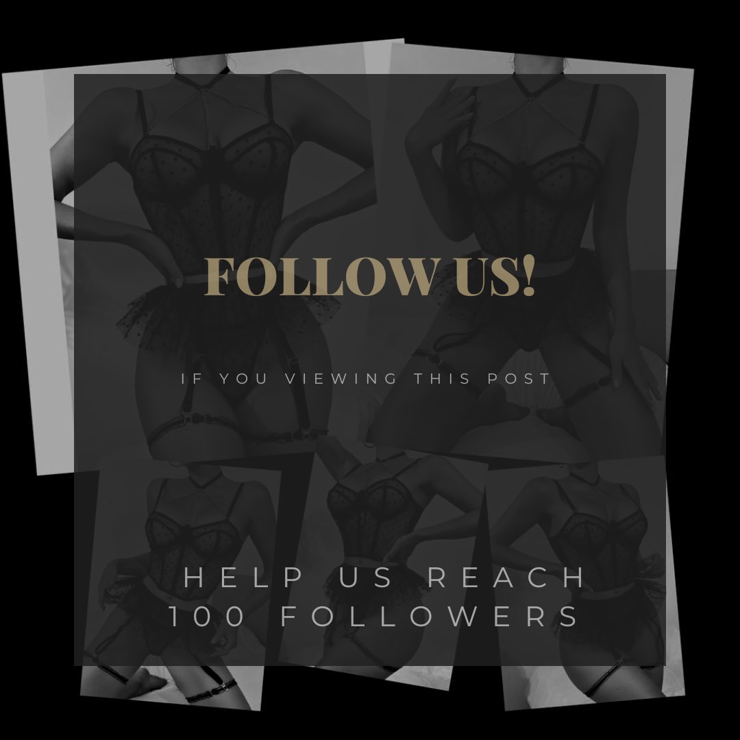 ColorB_lingerie's tweet photo. Hey Friends, Help us get to 100 followers! 
#rt #likeforlike #FolloForFolloBack #support #supportsmallbusiness #FYP #like4like https://t.co/aeK99Q41Kr
