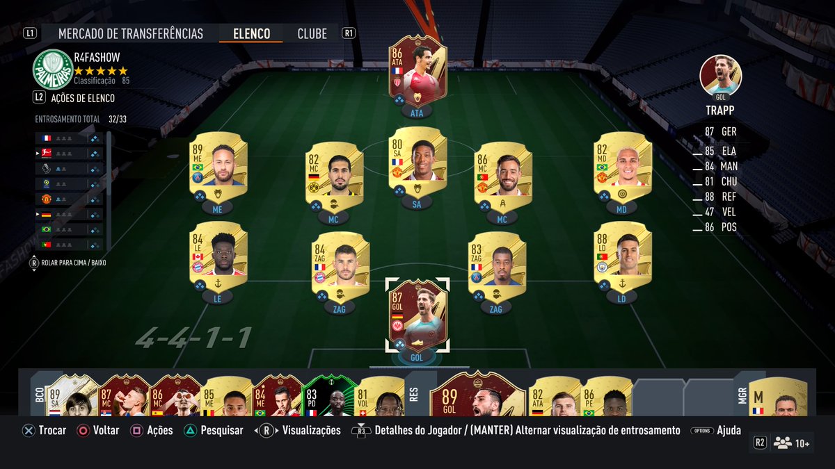 Rafashow_Fifa's tweet photo. Rank 4 dessa vez fazendo 14/5, WL jogada no PS4 pois meu PS5 está com problemas, seguimos !!!

#PS4share https://t.co/8rRhSg32Sa
