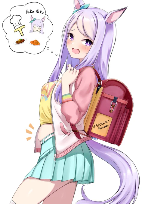 デジたん私服マックイーン 