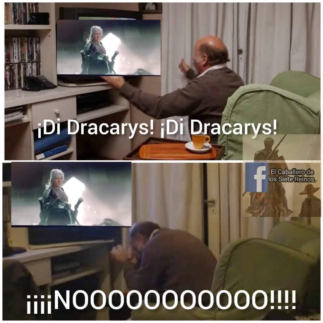 Ribonucleicox's tweet photo. Yo en mi cuarto los 5 minutos finales del episodio de La Casa del Dragón: https://t.co/aktEvxkAg9