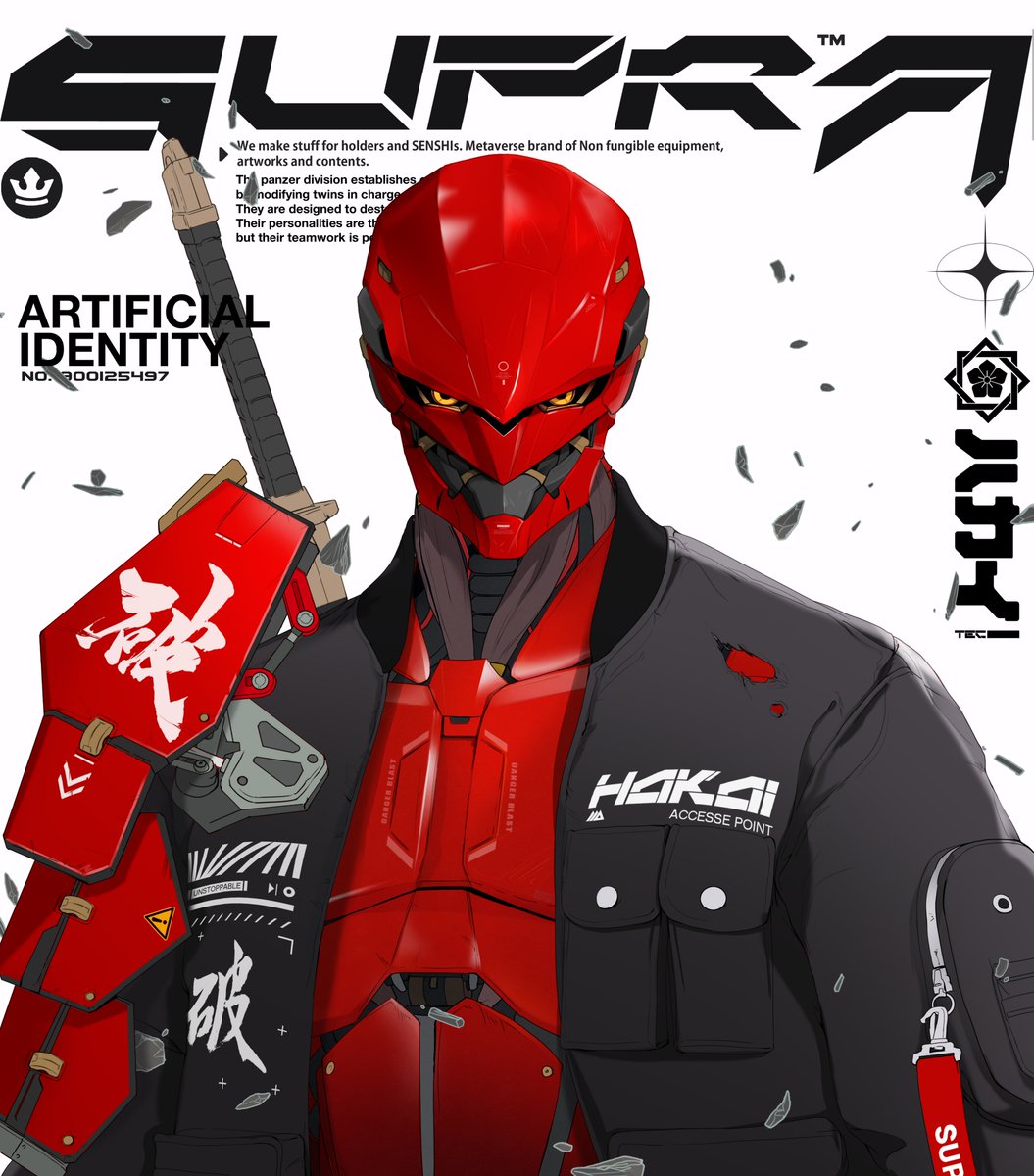 ⚔️ GENE_SIS x SUPRA ARMORY IS LIVE 🛹 

<a href="/GHARLIERA/">Gharly</a> and <a href="/SUPRA_GLOBAL/">SUPRA</a> have been working tirelessly to deliver the best quality fashion to our holders.

Order now through October 31st, 12:00 AM PST
Enter_ The Armory: genesis-supra.com

Even CARBONIZED SOUL can't resist... 👀