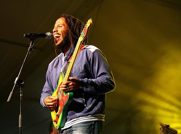 Happy birthday to Ziggy Marley 
(October 17, 1968). 