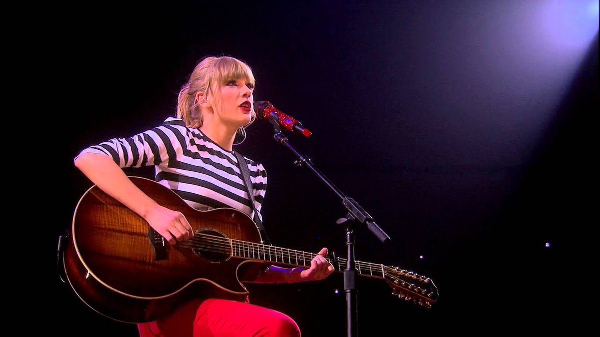 TheLGMethod13's tweet photo. Day Eight! My favorite performance would have to be her performance of Haunted at the Speak Now Tour or Sparks Fly at the Red Tour with the 12 string guitar :) #12DaysOfTaylor https://t.co/DyLRzNhYw4