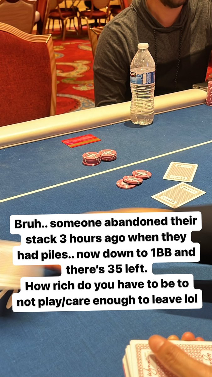 rampagepoker's tweet photo. There’s a first for everything.. 31 left right now https://t.co/cNWsME9OJi