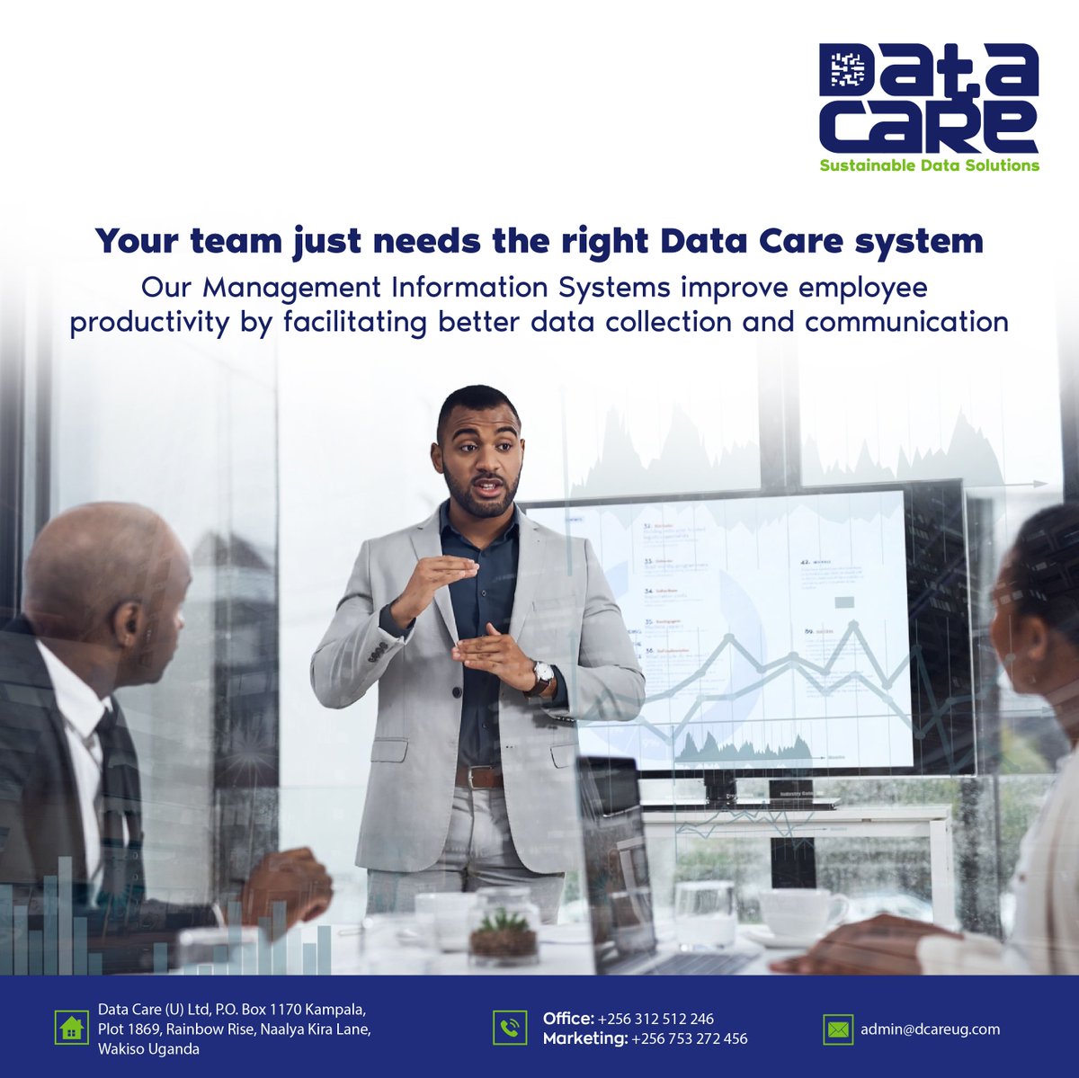 Dcareug's tweet photo. Are you looking for ways to make your team more efficient? We help improve your internal processes and communication so your employees won't waste time gathering data that management wants. Visit us today. 
https://t.co/zVqhsujKl8 
#LetsAdvance
#DataCare
#DataSolutions https://t.co/gvPFMiK43Y