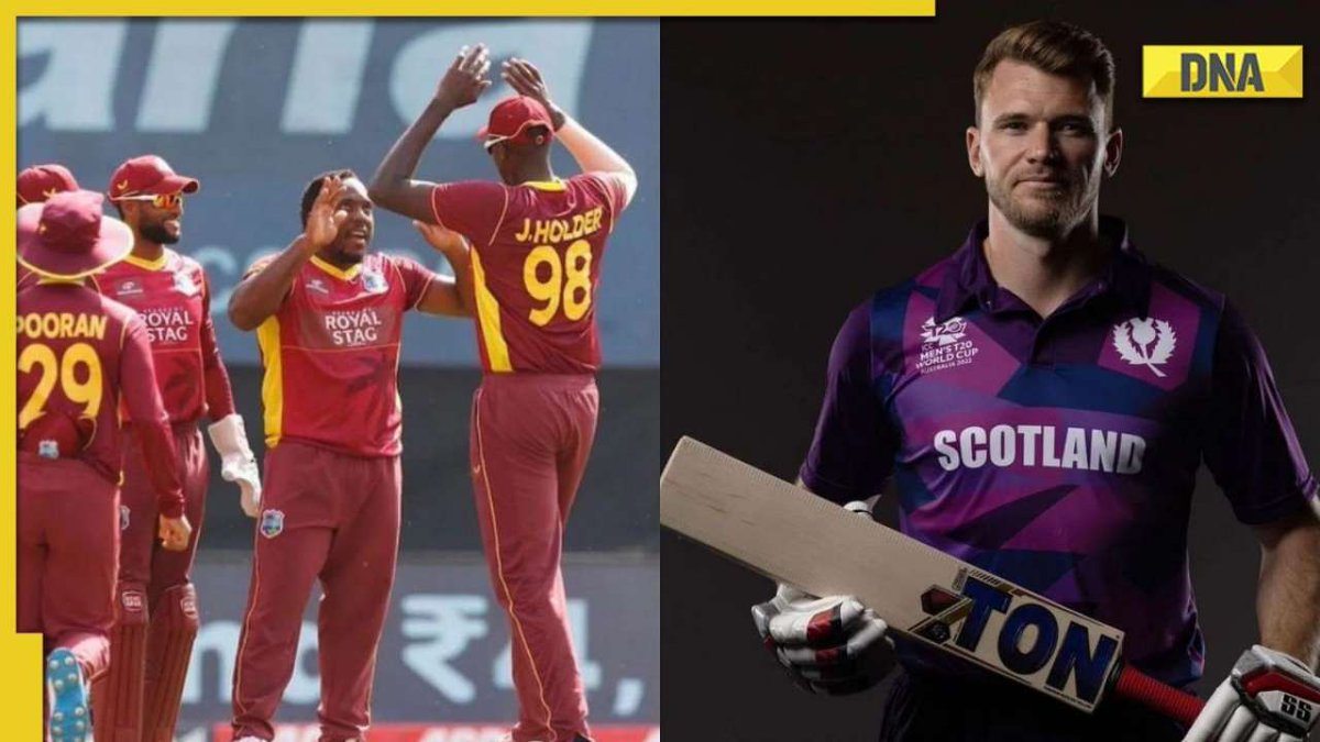 dna's tweet photo. #WIvsSCO Match 3, #T20WorldCup Live Score Updates: West Indies wins toss, invites Scotland to bat first
#LiveScoreUpdates
https://t.co/Tae6IHo3Mf https://t.co/TQHnegEwLs