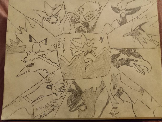 Still behind on #inktober, finished prompt 11 Eagle.  #drawing #pokemon #inktober2022 #pokemonfanart<a href="/tag/inktober"class="tags">#inktober</a><a href="/tag/drawing"class="tags"><span>#drawing</span></a><a href="/tag/pokemon"class="tags"><span>#pokemon</span></a><a href="/tag/pokemonfanart"class="tags"><span>#pokemonfanart</span></a><a href="/tag/inktober202"class="tags"><span>#inktober202</span></a>