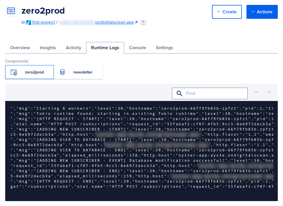 SesimSec's tweet photo. It's ALIVE! @zero2prod https://t.co/WfggkkdOnA