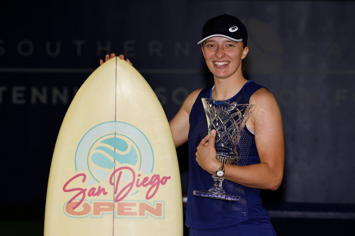 koldocarballeda's tweet photo. 🎾 WTA Tour   Week 41
#WTA500
🏆 #SanDiegoOpen 
I.Swiatek d. D.Vekic 6-3, 3-6, 6-0
#WTA250 
🏆 #TO2022 #TransylvaniaOpen 
A.Blinkova d. J.Paolini 6-2, 3-6, 6-2 https://t.co/5sgXieknr8