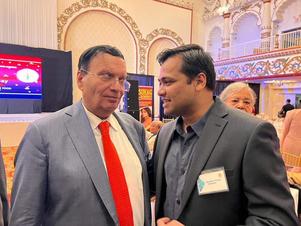 iam_CTrivedi's tweet photo. Mr KP Singh, founder &amp; CEO of @holtecintl shared his inspirational journey @BJANAUS Diwali Party. Visiting MLA from Bihar @DrSanjeev0121 also attended the event. @BiharUsa @IndiainNewYork @biharfoundation https://t.co/20jKQ3keQn
