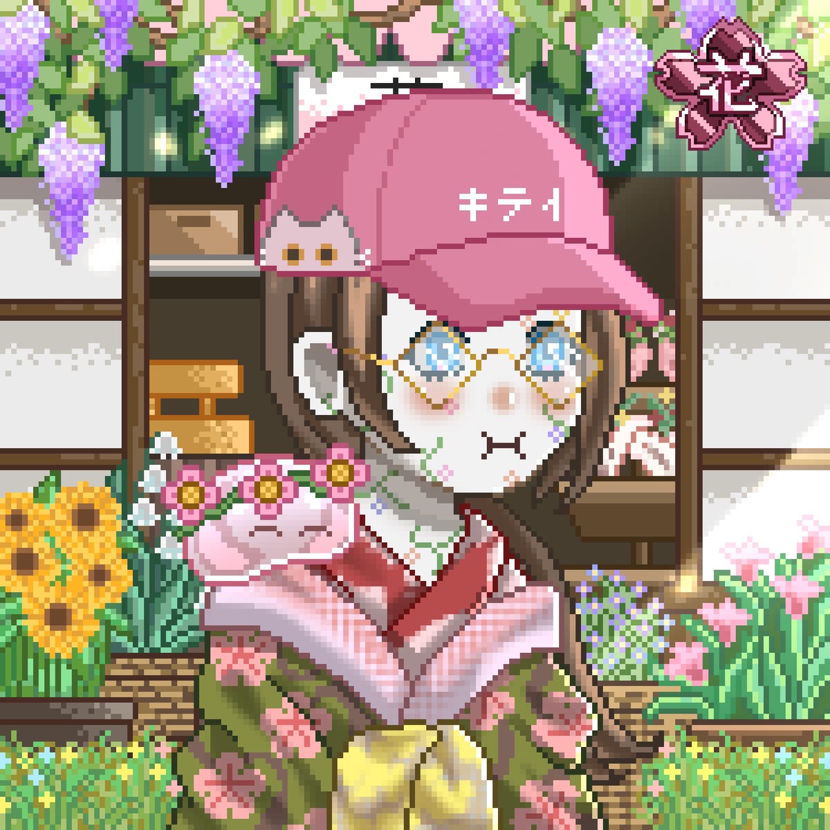 Flower Valley is covered with a wide variety of flowers. In this location, people are born with floral patterns on their bodies.
As soon as entering the place, the scent of a variety of floral is covered the whole area. 🌼🌸🌺🌷💐

Symbol is 花

#𝑪𝑶𝑴𝑭𝒀𝑳𝑨𝑵𝑫 #ETH #NFT