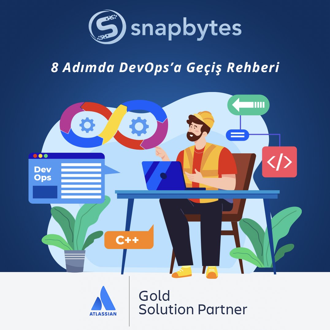 SnapBytes's tweet image. İş akışlarını basitleştirmek ve optimize etmek isteyen takımlar için 8 Adımda DevOps’a Geçiş Rehberi
👉 bit.ly/3fhAd6N #DevOps #DevOpsMigration #Agile #Scrum #Atlassian #Jira #Confluence #Bitbucket #testB4 #Snapbytes snapbytes.com