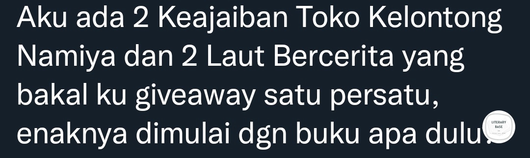 Literary Base tweet media