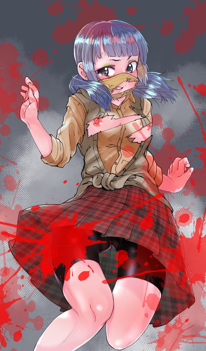 昔描いたDBDのミンちゃん 