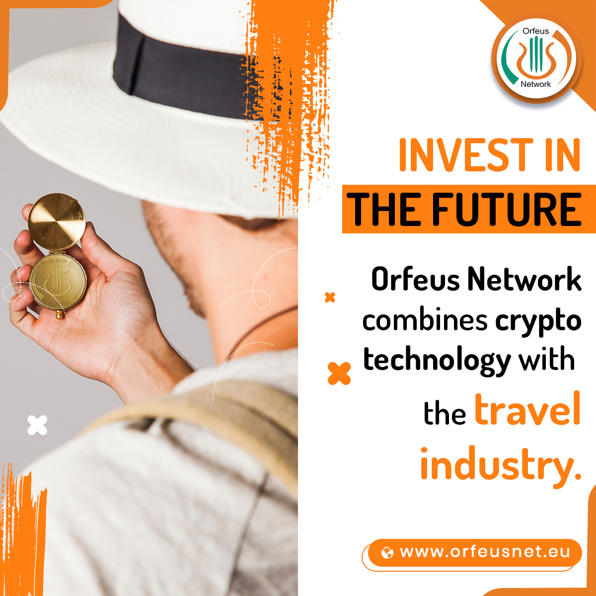 NetworkOrfeus's tweet photo. Invest in the future
#OrfeusNetwork combines #crypto technology with the travel industry.
https://t.co/eCvXUMiThW
#orftoken #orfeusnetwork #cryptoinvestor #travel https://t.co/5XOUgLl1sZ