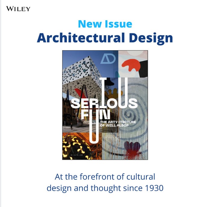 Architectural Design (@ad_books) on Twitter photo New issue! ow.ly/Sl7y50L9f5M Celebrates Will Alsop, maverick architect whose built projects caused shifts in thinking about how we perceive, occupy and enjoy cities. Experience his energy, commitment, and camaraderie. Editor: Samantha Hardingham, Design / cover <a href="/CHKDesign/">CHK Design</a> New issue! ow.ly/Sl7y50L9f5M Celebrates Will Alsop, maverick architect whose built projects caused shifts in thinking about how we perceive, occupy and enjoy cities. Experience his energy, commitment, and camaraderie. Editor: Samantha Hardingham, Design / cover <a href="/CHKDesign/">CHK Design</a>