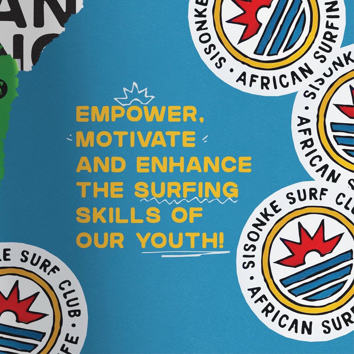 The ocean experience at sisonke surf club we are looking for more kids to join our club starting age 5-16 years.