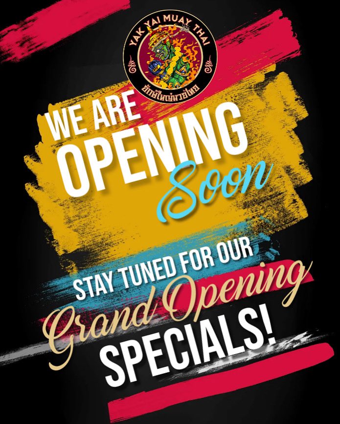 🥊ʏᴀᴋ ʏᴀɪ ᴍᴜᴀʏ ᴛʜᴀɪ• ᴏᴘᴇɴɪɴɢ sᴏᴏɴ 😉⠀
⠀
 👏🏽ᴘʟᴇᴀsᴇ, sᴛᴀʏ ᴛᴜɴᴇᴅ👀!!!⠀
⠀
• ᴡᴇ ʜᴀᴠᴇ ɢʀᴀɴᴅ ᴏᴘᴇɴɪɴɢ 🔴SALES🥳 ᴄᴏᴍɪɴɢ ᴜᴘ ᴀɴᴅ ʏᴏᴜ ᴅᴏɴ'ᴛ ᴡᴀɴᴛ ᴛᴏ ᴍɪss ᴏᴜᴛ!!!⠀
⠀