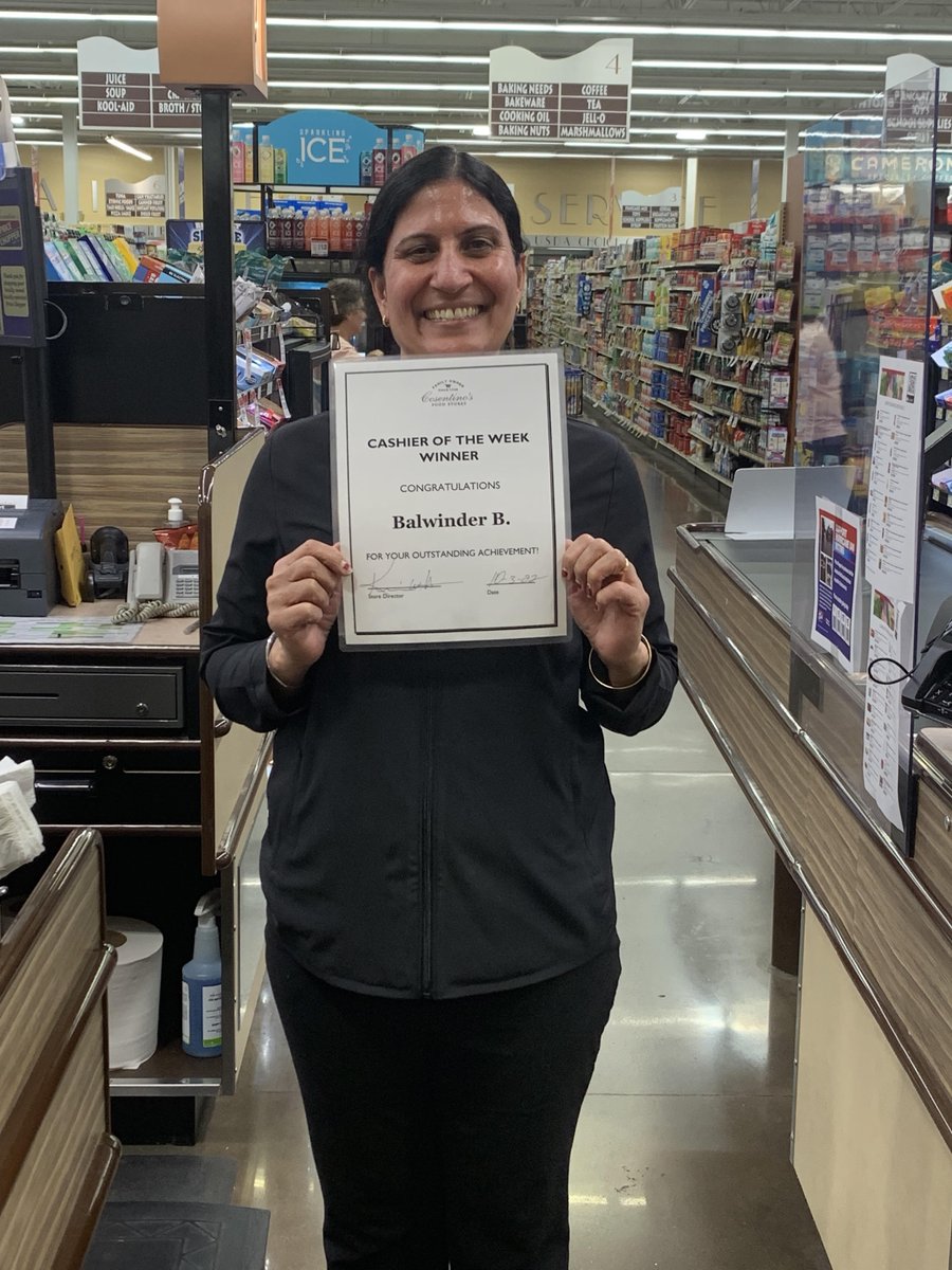 ShawneePC249's tweet photo. Shout out to the Cashier of the Week and Weekly WOW winners https://t.co/pyOtOs2D0K