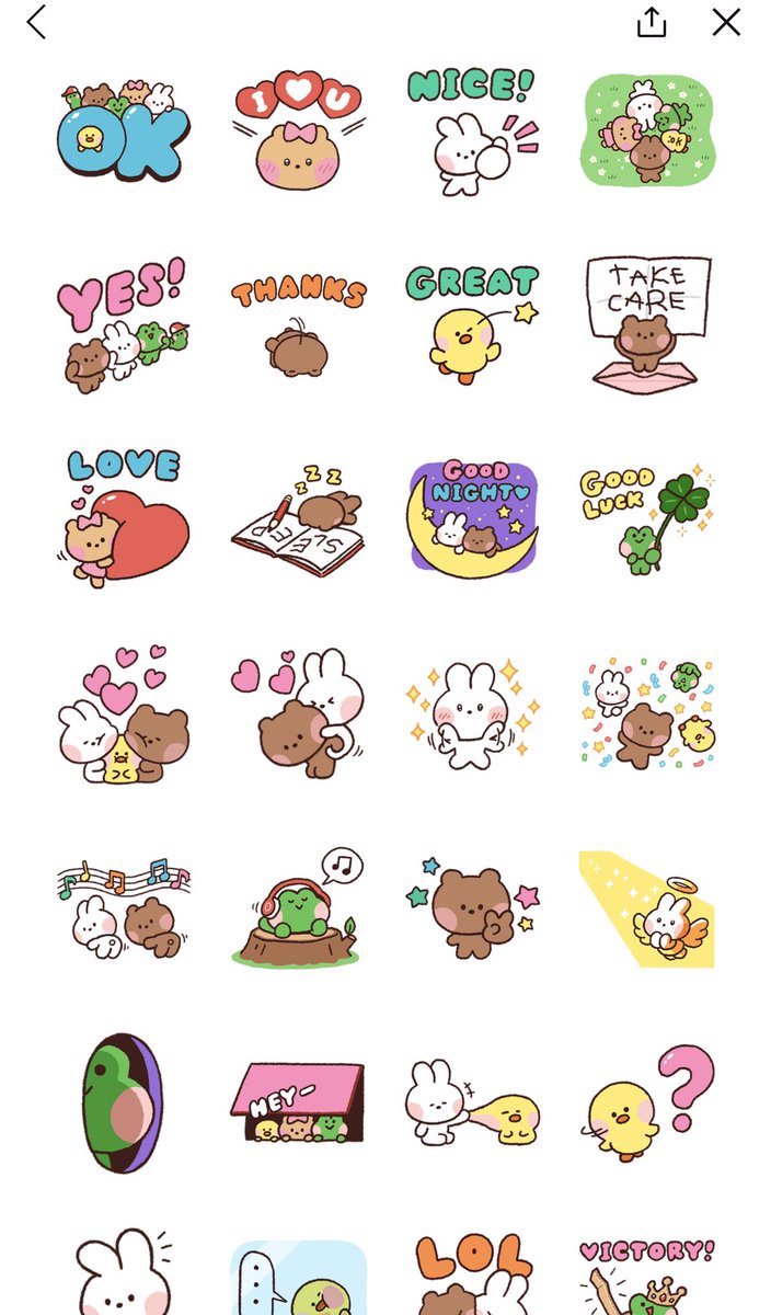 GirlsFriendClub's tweet photo. น่ารักไม่ไหว🥰 ตอนนี้ติ๊กเกอร์ไลน์ พี่หมี Brown &amp; Cony และผองเพื่อน มีให้โหลดฟรี! 📌ย้ำอีกทีว่า ฟรี!! ไม่มีหมดอายุด้วย กว่า 10 แบบเลยทุกโคนนนน ชีเป้าแล้ว ไปโหลเร็ววว 😆🥳 
#สติ๊กเกอร์ไลน์ฟรี #โหลดฟรี #ไลน์สติ๊กเกอร์ฟรี #Linesticker #แจกฟรี https://t.co/mMtxLLELDz