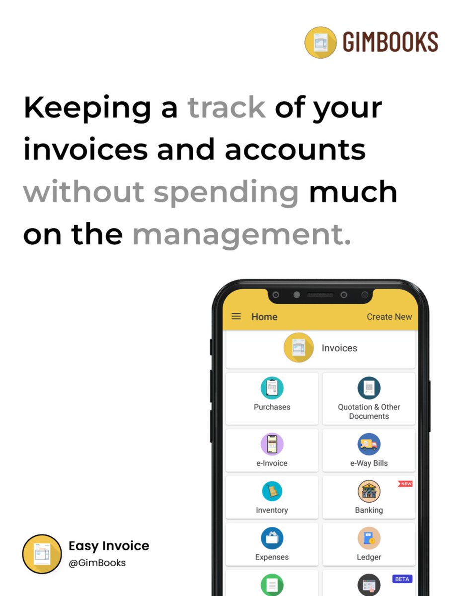 Gimbooks's tweet photo. Gimbooks- Your business partner

#gimbooks #businessgrowth #partner #payments #Accounts #gst #management https://t.co/RtTrx3JLlx