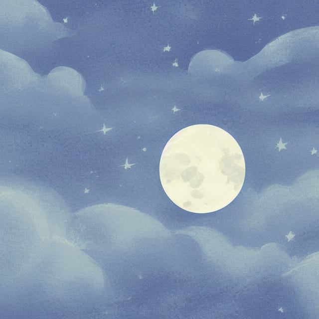 The Moon in the Early Evening Sky - Made in <a href="/NightcafeStudio/">NightCafe Studio</a>.
Available on <a href="/redbubble/">Redbubble</a>: tinyurl.com/2jpkt8pj

#AIart #nightcafe #digitalart #art #artist #redbubble #Artwork #painting #Illustrations #stablediffusion #shopping #homedecorideas #giftideas #printshowoff #stars #AI
