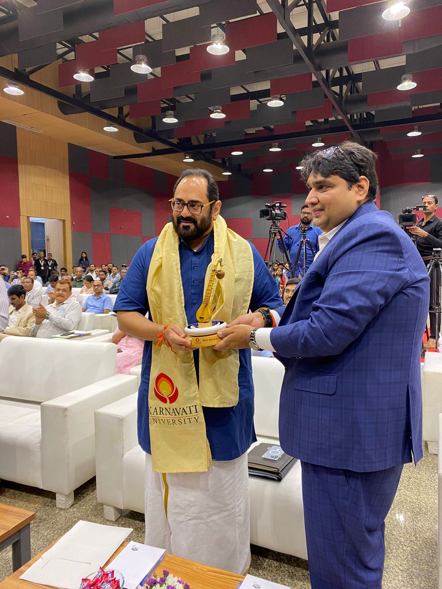 karnavati_uni's tweet photo. Catalyzing the Next-Generation Semiconductor Design Start-Ups with SemiconIndia Future Design at Karnavati University 🔥🔥
@Rajeev_GoI
@GoI_MeitY
@Semicon_India
#RCinGujarat #IndiaTechade #IndiaTechade #RCinGujarat #DigitalIndia #NewIndia4YoungIndia
#GujaratTechade https://t.co/6zzQL42ELr