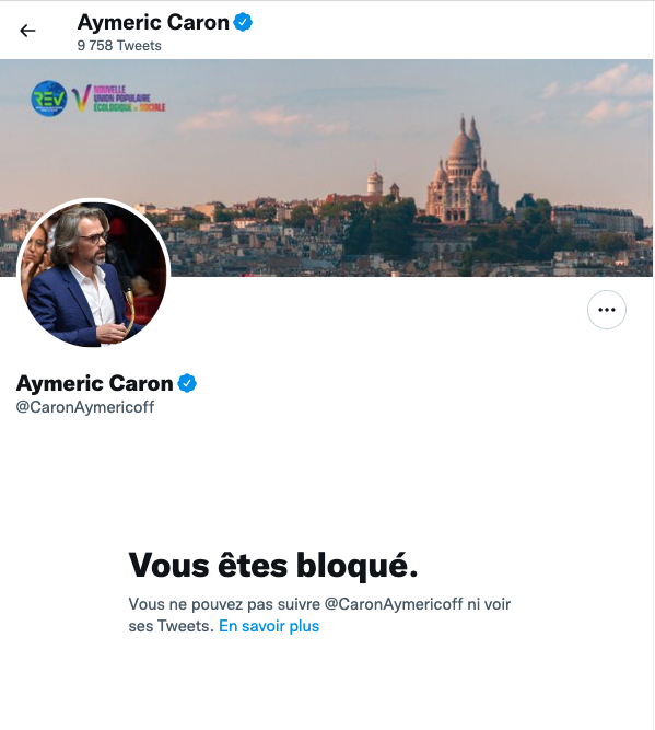 XavierPavie's tweet photo. La démocratie et le débat ne sont pas du côté d'#aymericcaron. Notre #alcibiade de #Paris18 refuse la contradiction sur le terrain des idées. C'est avec de telles attitudes que les citoyens se désengagent de la politique. Tristement, #saccageparis a de beaux jours devant lui. https://t.co/TwRt2gbPSB