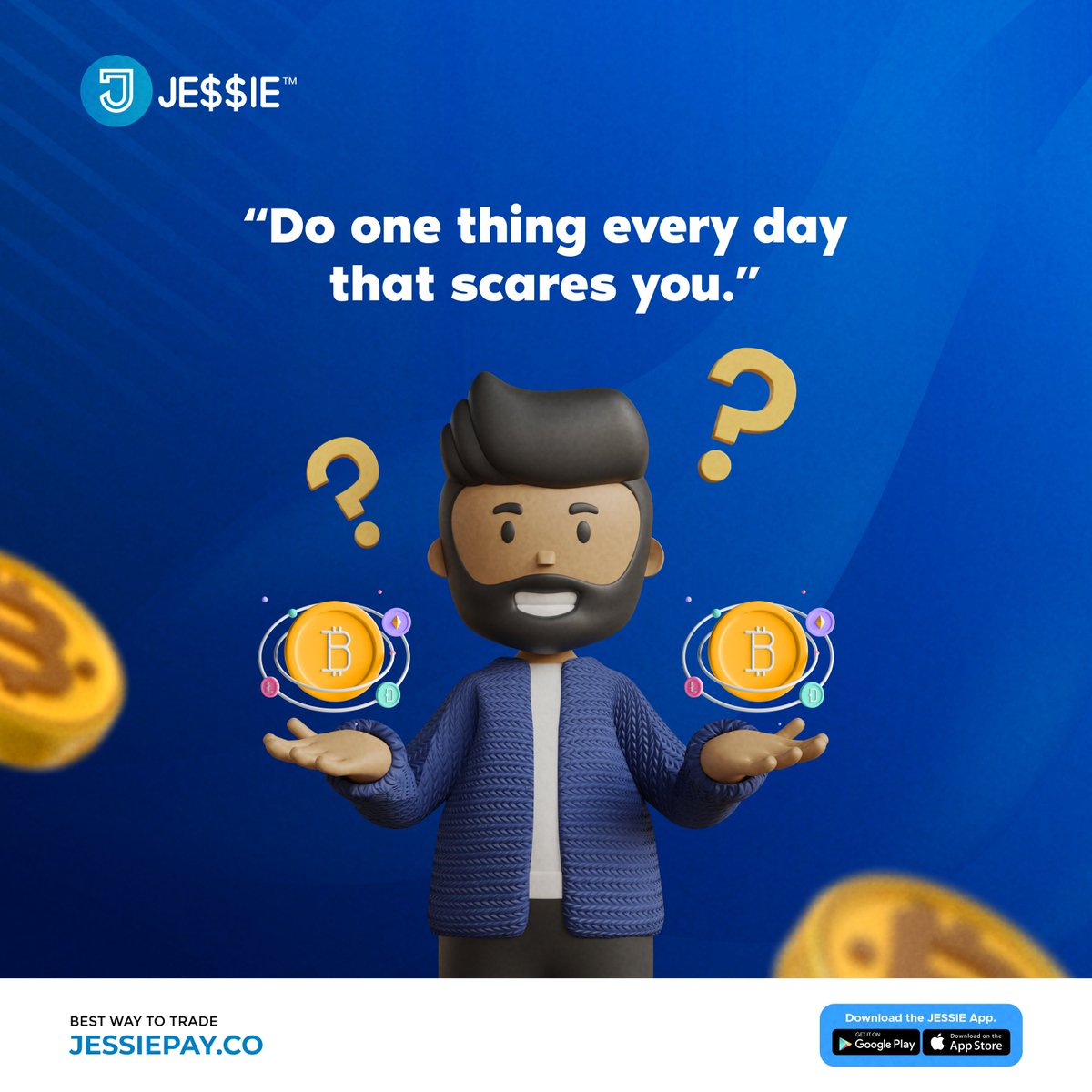 jessiepay_co's tweet photo. Dare to do mighty things.
#jessiepay
#bestwaytotrade
#mondaymotivation
#dosomethingeveryday https://t.co/DlDthrNYmK