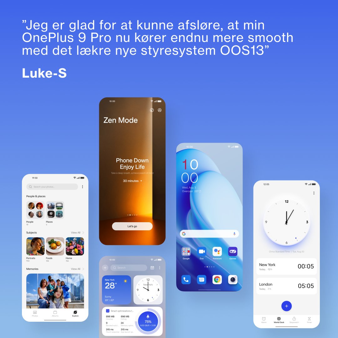 OnePlus_DK's tweet image. En ny oplevelse - men stadig fast og smooth. Prøv #OxgyenOS13 på din OnePlus 10 Pro og fortæl os, hvad du synes!

#OnePlusDK #NeverSettle