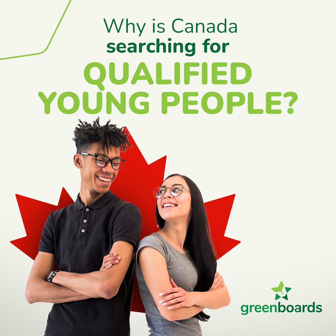 TheGreenBoards's tweet photo. 🇨🇦 Canada is looking for qualified young people to study and work in the country. Do you know why?

To learn about how to prepare yourself to live and study in Canada, visit Our Informative Blog to Learn More: https://t.co/lvYdyHjjml https://t.co/vKeBKctvXz