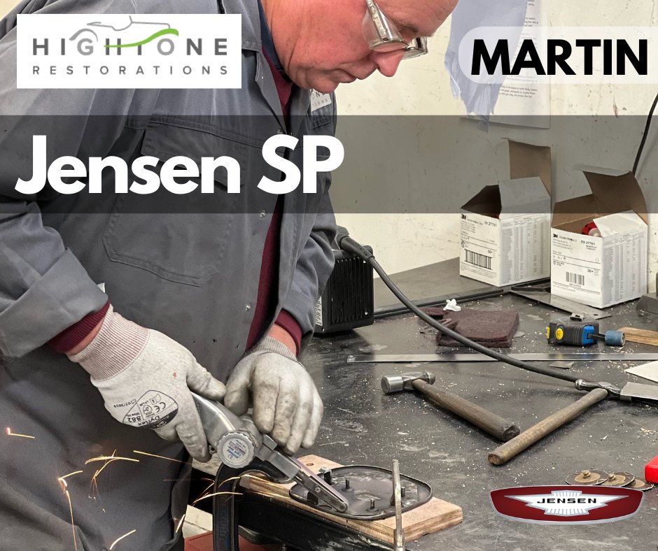 Restoring your car to its former glory takes a dedicated team of technicians, every member putting their skills and experience to use. Martin is currently very busy on the inside of the fuel filler cap!

#classiccars #classiccar #Jensen #Jenseninterceptor #jensenSP