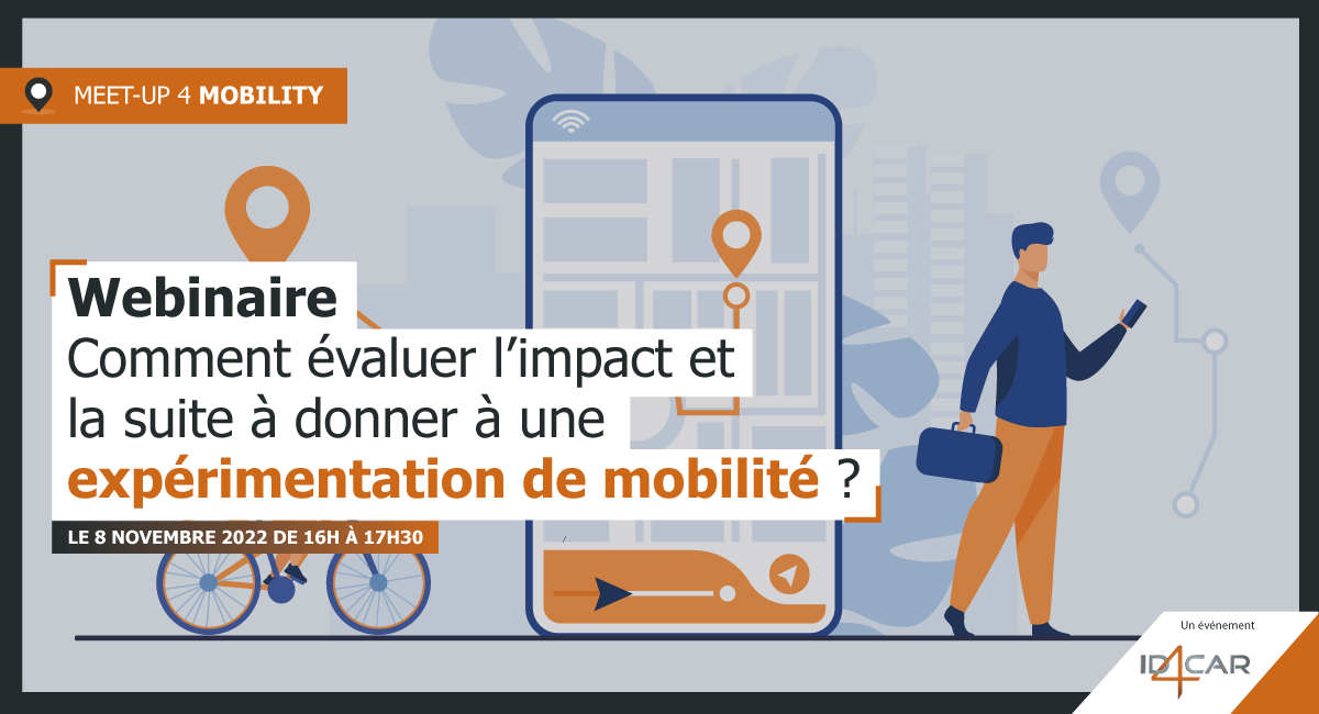 🚩Vous avez mis en place ou aimeriez mettre en place une expérimentation de mobilité (une nouvelle application, une ligne de covoiturage, etc.) ? 

📅RDV le 8 novembre 2022 à 16h⤵
id4car.org/evenement/webi…