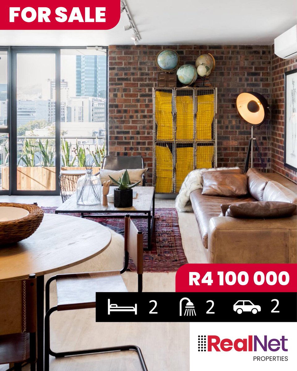 danielsking83's tweet photo. FOR SALE!! #forsale 2/2
2 Bedroom
2 Bathroom
95m2
De Waterkant
R4 100 000
https://t.co/qpcs6fYxK9
#newlisting #apartment #interior #interiordecor #interiordesign #dewaterkant #lounge #kitchen #bedroom #bathroom #mountainview #tablemountainview #stunningviews #dreamhome #RealNet https://t.co/dyFdcnc2Jp