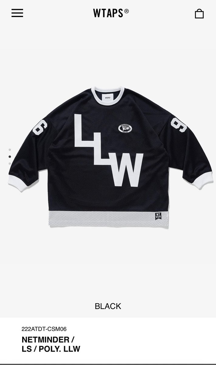 WTAPS NETMINDER LS POLY. LLW ホッケーシャツ eva.gov.co