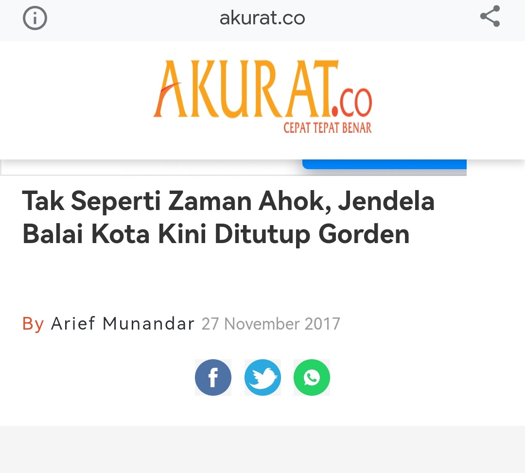 GunRomli's tweet photo. Era Ahok selain membuka posko pengaduan di Balai Kota, bertemu langsung dengan warga, juga ada aplikasi Qlue unt pelaporan publik. Keduanya TIDAK DILANJUTKAN di era Anies. Malah ditutup gorden, takut diintip warga katanya 🙈 https://t.co/OFz1lRKiKB