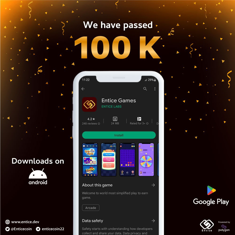 Entice Coin (NTIC) | Ludo Launching Soon tweet media
