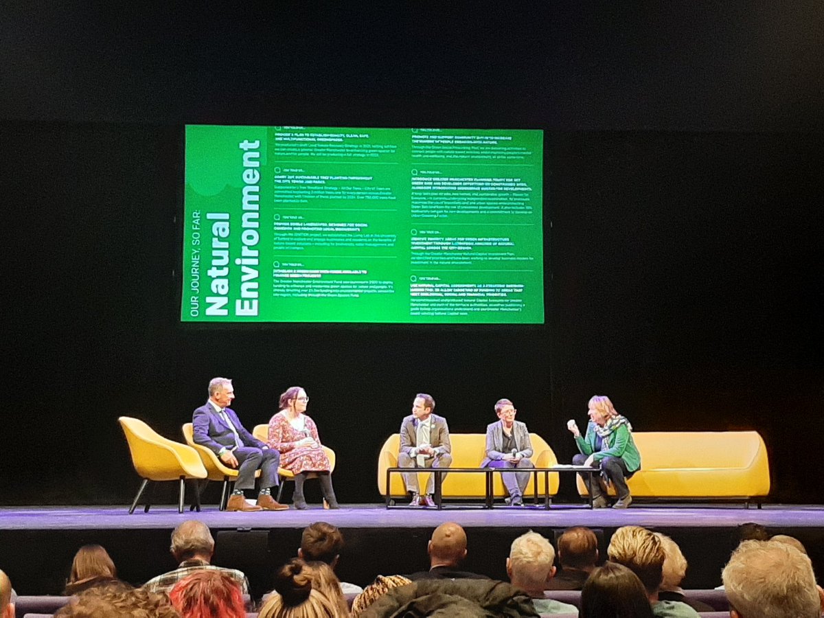 “I'm delighted to announce we’ve committed to creating our first biodiversity bank in Greater Manchester in Boothstown, Salford to improve biodiversity. We set land aside in the long term to create a legacy for biodiversity” Jo Holden of @PPeelLandP #GMGreenSummit2022 #BeeNetZero