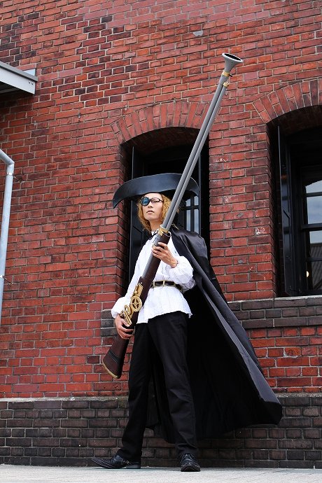 hide_OMEGA's tweet photo. #ONEPIECE VAN AUGUR
🏴‍☠黒ひげ海賊団 狙撃手
“音越”ヴァン・オーガー
愛銃:「千陸」
#ワンピース
(写真サイズが小さいのは12年以上前のものだからである)
#コスプレ #OMEGAcos https://t.co/ggYAdY4xOs