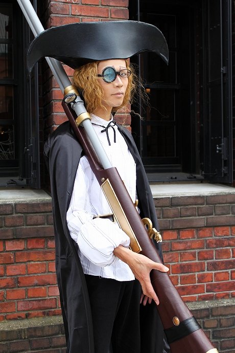 hide_OMEGA's tweet photo. #ONEPIECE VAN AUGUR
🏴‍☠黒ひげ海賊団 狙撃手
“音越”ヴァン・オーガー
愛銃:「千陸」
#ワンピース
(写真サイズが小さいのは12年以上前のものだからである)
#コスプレ #OMEGAcos https://t.co/ggYAdY4xOs