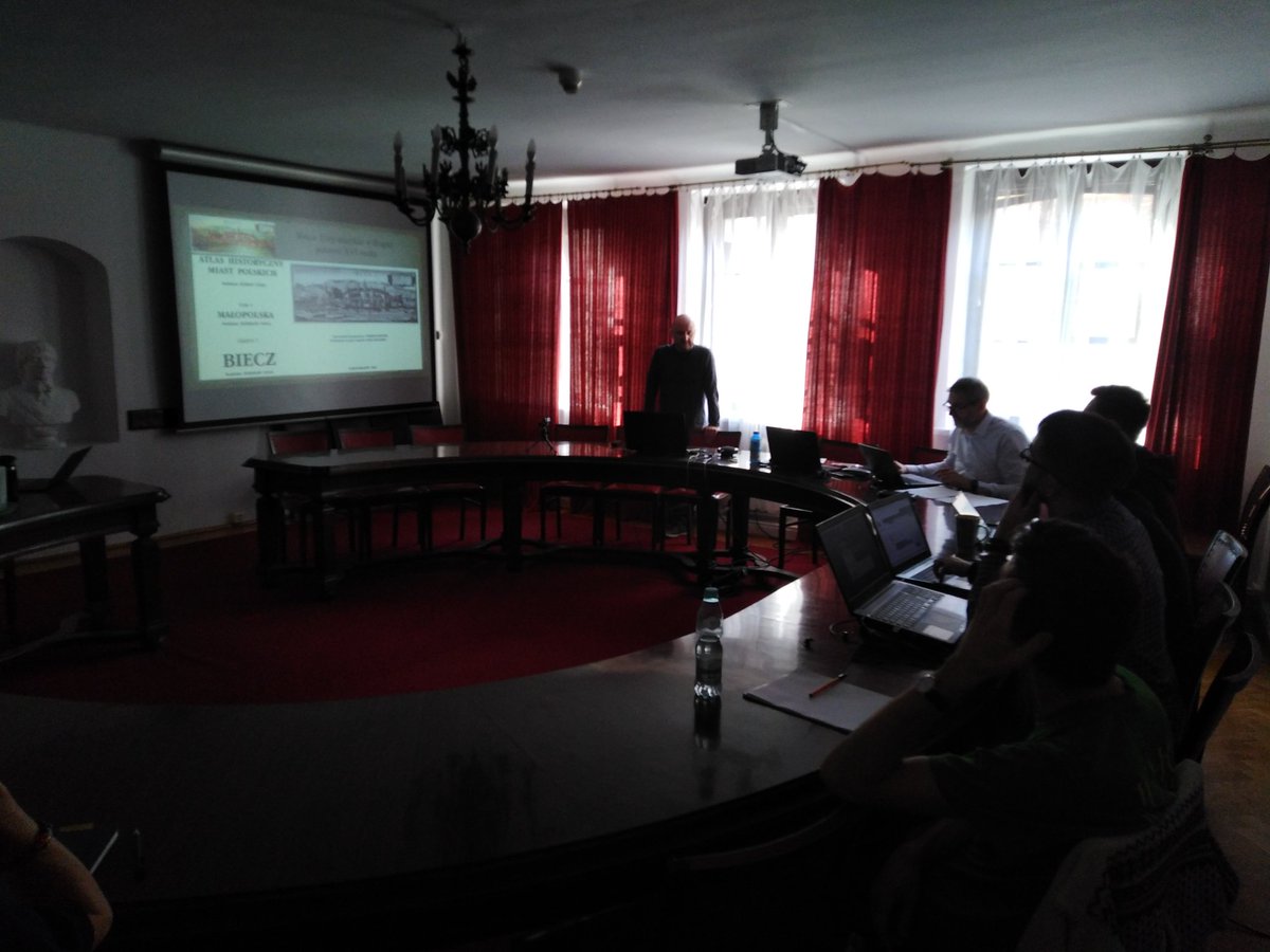 Wieslawa Duzy (@duzywieska) on Twitter photo Did I mention seminar of the Dep. of Historical Atlas? Today we have a super exclusive (because in PL) seminar with 2 topics: on history of town of Biecz in Lesser PL and on the <a href="/perthees/">Karol de Perthées</a> project by <a href="/BogumilSzady/">Bogumil</a> To learn more on our projects,visit atlasfontium.pl
<a href="/ih_pan/">Institute of History, Polish Academy of Sciences</a> Did I mention seminar of the Dep. of Historical Atlas? Today we have a super exclusive (because in PL) seminar with 2 topics: on history of town of Biecz in Lesser PL and on the <a href="/perthees/">Karol de Perthées</a> project by <a href="/BogumilSzady/">Bogumil</a> To learn more on our projects,visit atlasfontium.pl
<a href="/ih_pan/">Institute of History, Polish Academy of Sciences</a>