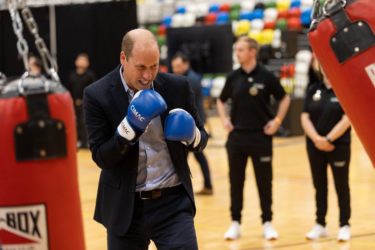 noordinarypark's tweet photo. Last week The Prince and Princess of Wales visited @CopperBoxArena to celebrate the 10th anniversary of the charity @WeAreCoachCore 

The Prince and Princess @KensingtonRoyal met many young people the charity works with and even got a chance to try the coaching first-hand.🥊 https://t.co/xwUndcTU8h