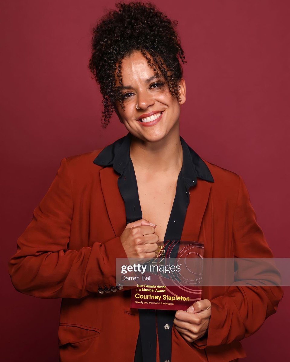 I still can’t believe I got the part so this is just MENTAL! 🙊🙈🙉 Best Female Actor in a Musical <a href="/theBBTAs/">Black British Theatre Awards</a> thank you, thank you, THANK YOU! ✨